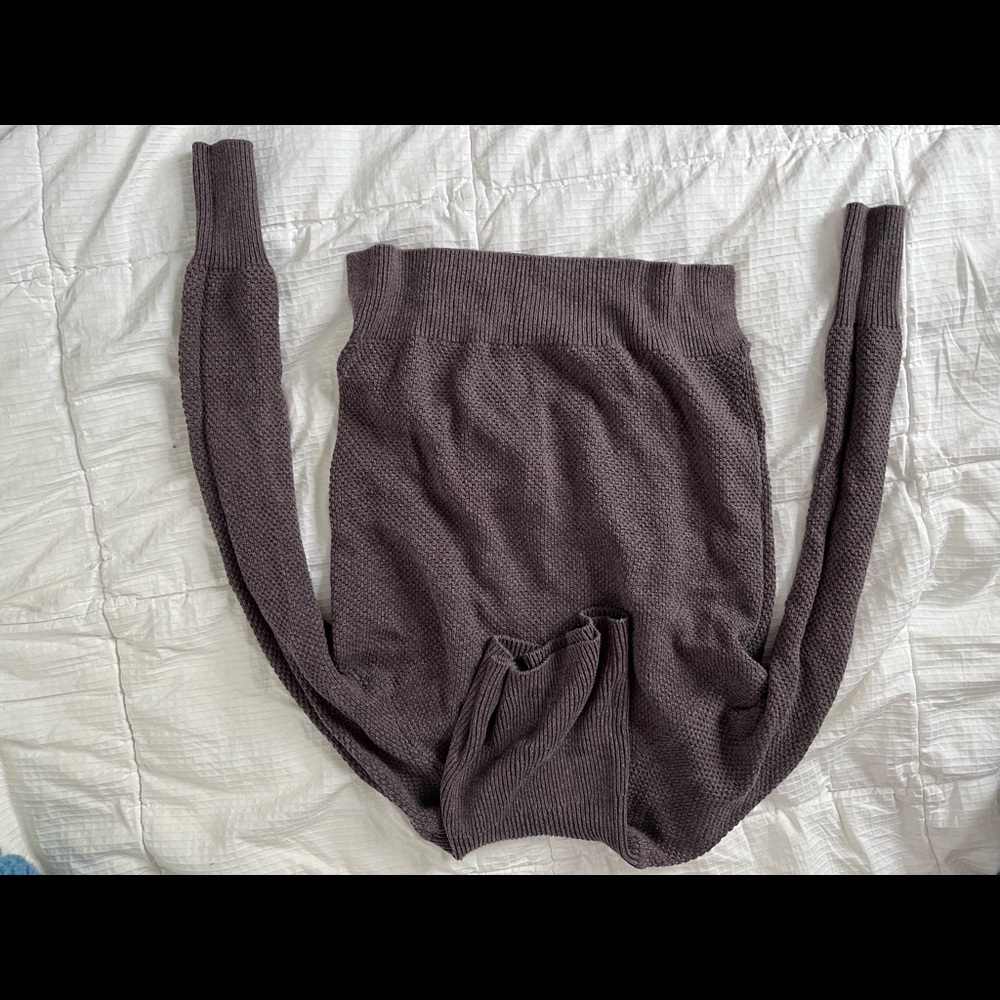 purple ash turtleneck sweater
